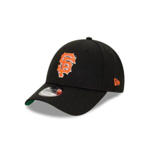 New Era San Francisco Giants 9FORTY Black MLB Snapback Hat Black 720353