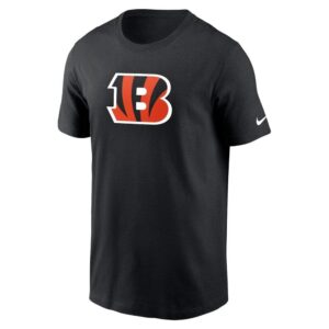 Nike Cincinnati Bengals Essential Logo NFL T-Shirt Black 724345