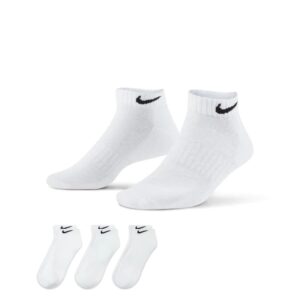 Nike Everyday Cushioned Training Low White Socks 3 Pack White 718477