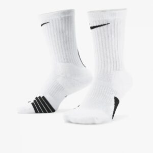 Nike Quick Crew Basketball White Elite Socks Yellow 718516