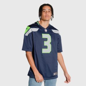 Nike Russell Wilson Seattle Seahawks Home NFL Game Jersey 723484