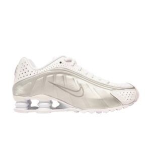 Nike Wmns Shox R4 White Metallic Black AR3565 101