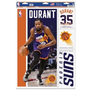 Wincraft Kevin Durant Phoenix Suns Decal 11 X 17 Stickers 727264