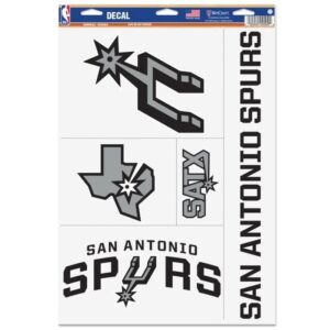 Wincraft San Antonio Spurs Decal 11 X 17 Stickers 727271