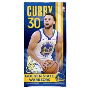 Wincraft Stephen Curry Golden State Warriors NBA Beach Towel Violet 726713