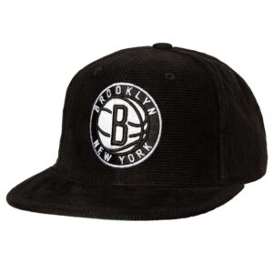 Mitchell & Ness All Directions Snapback Brooklyn Nets Hat Black 737158