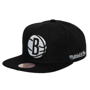 Mitchell & Ness Christmas Day Snapback NBA Brooklyn Nets Hat Black 737144