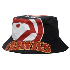 Panama Cut Up HWC Atlanta Hawks Bucket Hat Black 735773