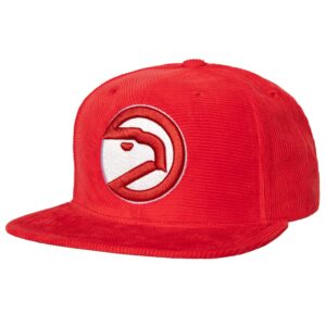 Mitchell & Ness All Directions Snapback HWC Atlanta Hawks Hat Yellow/Red 729183