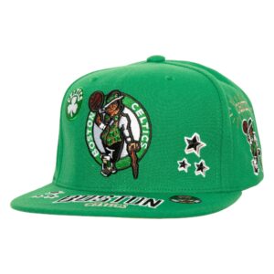 Mitchell & Ness All Out Snapback Boston Celtics Hat Black 730513