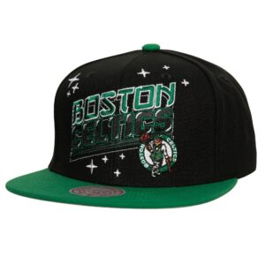 Mitchell & Ness Anime Snapback Boston Celtics Hat Black 730897