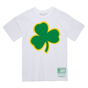 Mitchell & Ness Basic Logo 4 Boston Celtics White T-Shirt White 732998