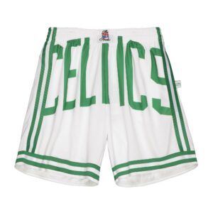 Mitchell & Ness Big Face 2.0 Shorts Boston Celtics White Shorts Orange 732050