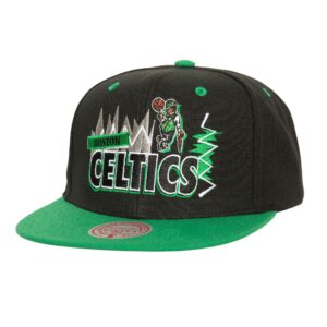 Mitchell & Ness Buzz Snapback Boston Celtics Hat White 730505