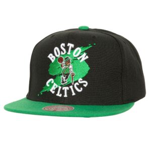 Mitchell & Ness Circle Splash Snapback Boston Celtics Hat Green 730509