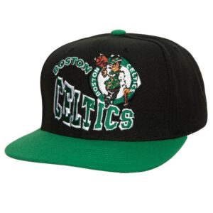 Mitchell & Ness Crooked Path Snapback Boston Celtics Hat Black 730863