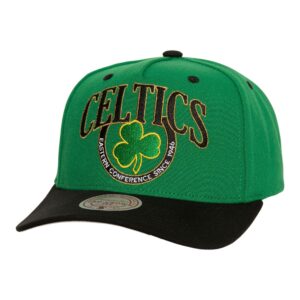 Mitchell & Ness Crown Jewels Pro Snapback HWC Boston Celtics Hat Green 731432