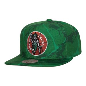 Mitchell & Ness Down For All Snapback HWC Boston Celtics Hat Green 730909