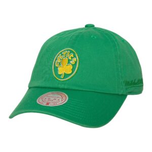 Mitchell & Ness Golden Hour Glaze Strapback HWC Boston Celtics Hat Green 734914