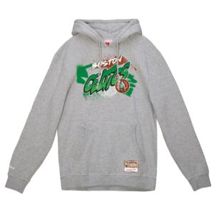 Mitchell & Ness Graff Boston Celtics Hoodie Grey 736943