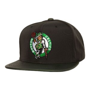 Mitchell & Ness Heat Up Snapback Boston Celtics Hat White 730584