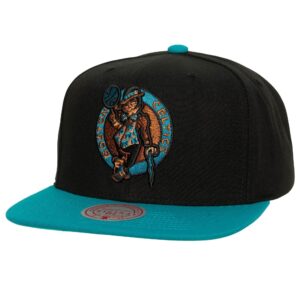 Mitchell & Ness Make Cents Snapback Boston Celtics Hat Black 731463