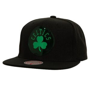 Mitchell & Ness Now You See Me Snapback Boston Celtics Hat Black 730483