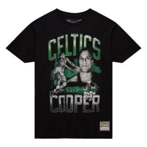 Mitchell & Ness Pioneer Boston Celtics Chuck Cooper T-Shirt Black 732714