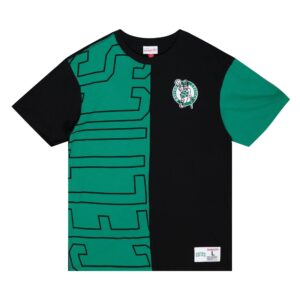 Mitchell & Ness Play By Play 2.0 SS Boston Celtics T-Shirt Green/Black 733241