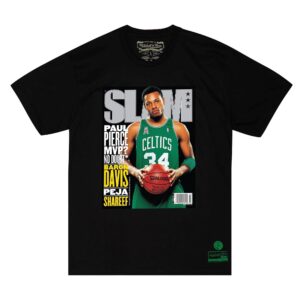 Mitchell & Ness Slam Covers Boston Celtics Paul Pierce T-Shirt Cream 733093