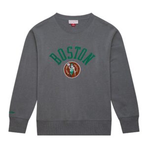 Mitchell & Ness Snow Washed Fleece Boston Celtics Crewneck Jumper 736995