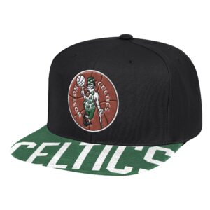 Mitchell & Ness Swingman Pop Snapback HWC Boston Celtics Hat Black 731036