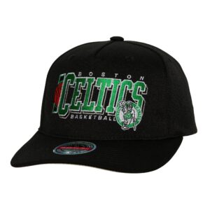 Mitchell & Ness Team Graphic Stretch Snapback Boston Celtics Hat Blue 730492