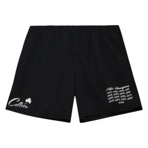 Mitchell & Ness Team Heritage Woven Boston Celtics Shorts White 731876