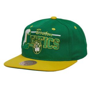 Mitchell & Ness Varsity Letter Snapback HWC Boston Celtics Hat Green 730975