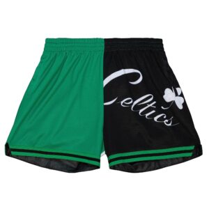 Mitchell & Ness Womens Big Face 5.0 Boston Celtics Shorts Green/Black 732017