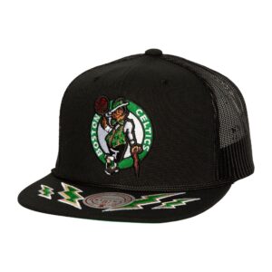 Mitchell & Ness Recharge Trucker Boston Celtics Hat Black 732144