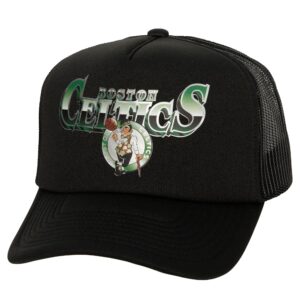 Mitchell & Ness Rock On Trucker Boston Celtics Hat Cream 732162