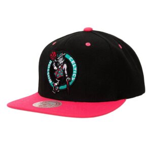 Mitchell & Ness Santa Ana 2-Tone Snapback Boston Celtics Hat Black 732685