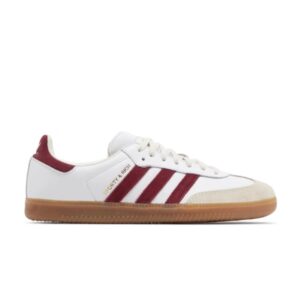 Sneakers Sporty & Rich x adidas Samba OG White Core Burgundy IF5660