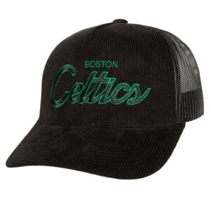 Mitchell & Ness Times Up Trucker Boston Celtics Hat Black 732157