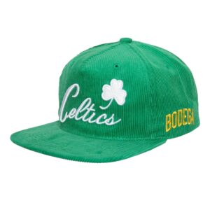 Mitchell & Ness Towns Bodega Snapback Boston Celtics Hat Green 732657