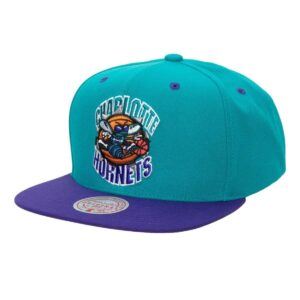 Mitchell & Ness Breakthrough Snapback HWC Charlotte Hornets Hat Turquoise 738407