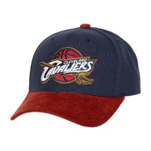 Mitchell & Ness Cord Pro Snapback HWC Cleveland Cavaliers Hat Blue 741245