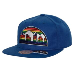 Mitchell & Ness Dead Remix Deadstock Snapback HWC Denver Nuggets Hat Black 743430