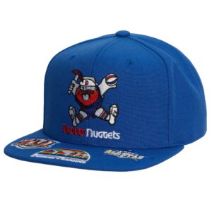 Mitchell & Ness Front Face Snapback HWC Denver Nuggets Hat Black 743171