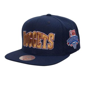 Mitchell & Ness Just Don Draft Snapback HWC Denver Nuggets Hat Black 743461