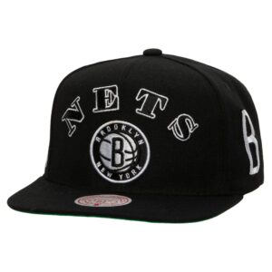 Mitchell & Ness My Squad Snapback Brooklyn Nets Hat Grey 737500