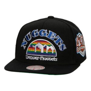 Mitchell & Ness My Squad Snapback HWC Denver Nuggets Hat Black 743457