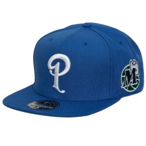 Mitchell & Ness My Towns Politics Fitted HWC Dallas Mavericks Hat Orange 742076